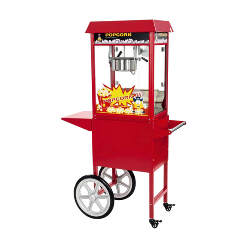 Machine à popcorn sur chariot Machine à popcorn sur chariot